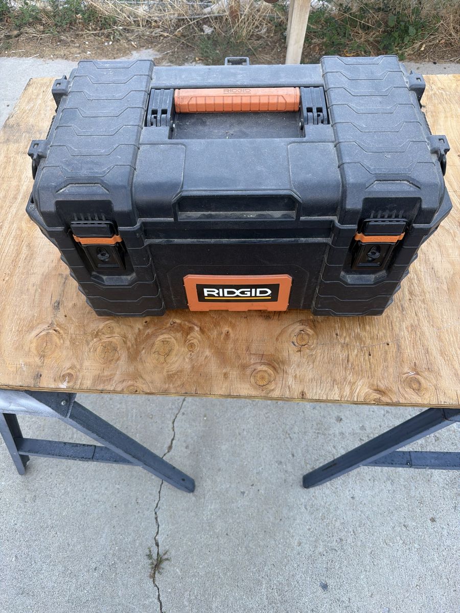Ridgid Heavy Duty Plastic Tool Box Organizer