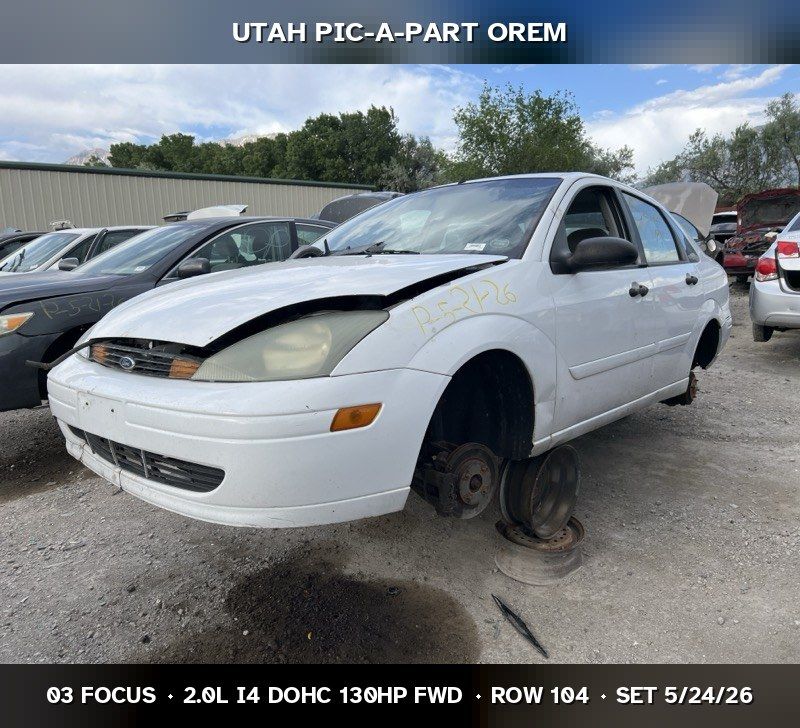 2003 Ford Focus Parts - UTPAP Orem