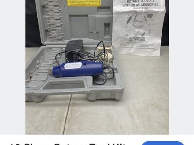60 Pc. Rotary Tool Kit aka Dremel Drill