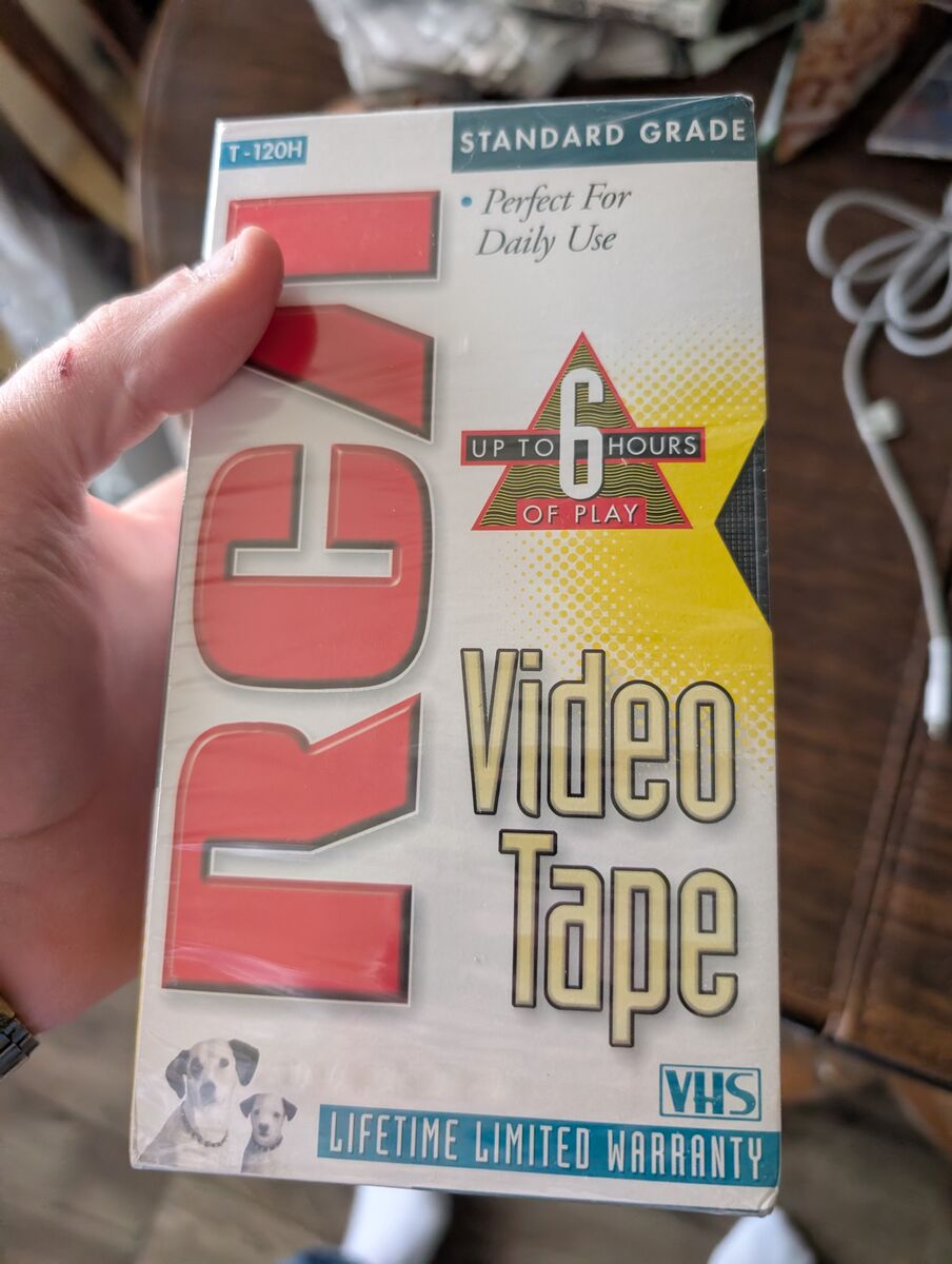 RCA T120 VHS brand new