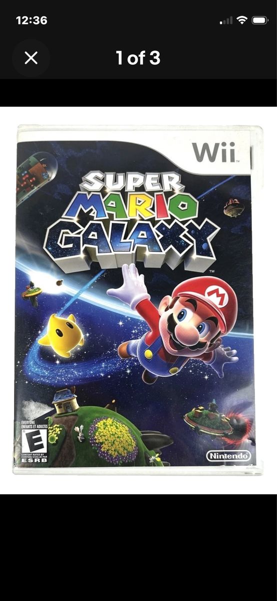 Wii Mario galaxy