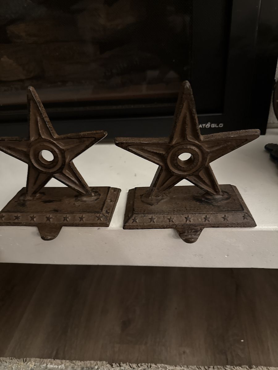 Heavy Mantel Holder Hooks