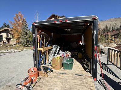7x16 enclosed trailer