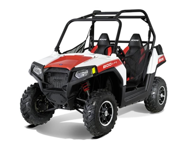 2012 POLARIS Ranger RZR 800 White Lightning/Red LE