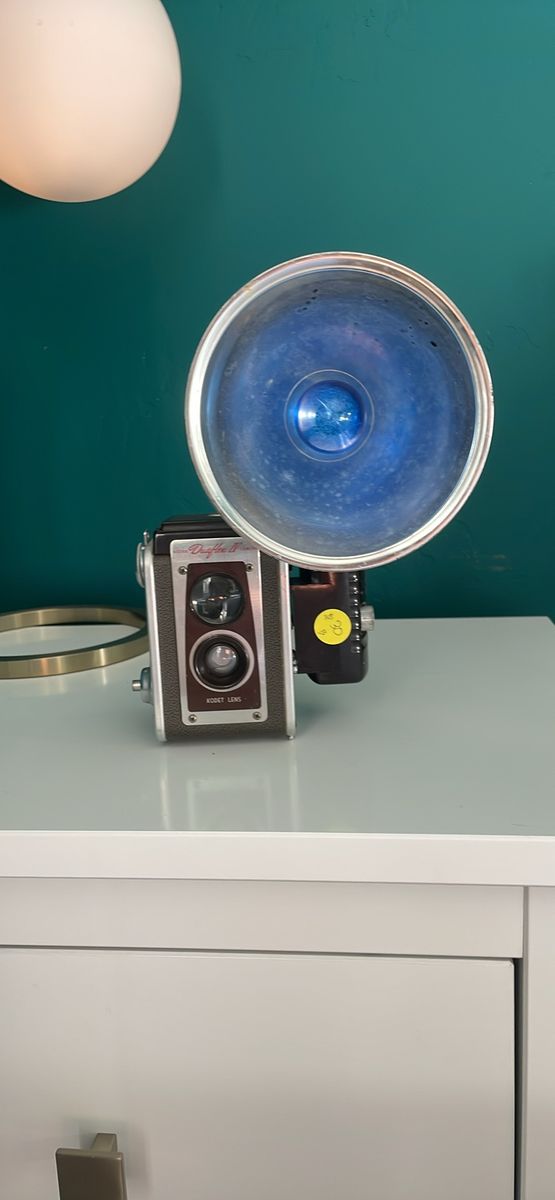 Kodak Duaflex IV Vintage Camera with Kodalite Flasholder -