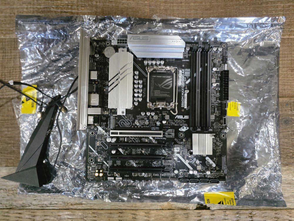 ASUS B860 M LGA 1851 mATX Gaming Motherboard
