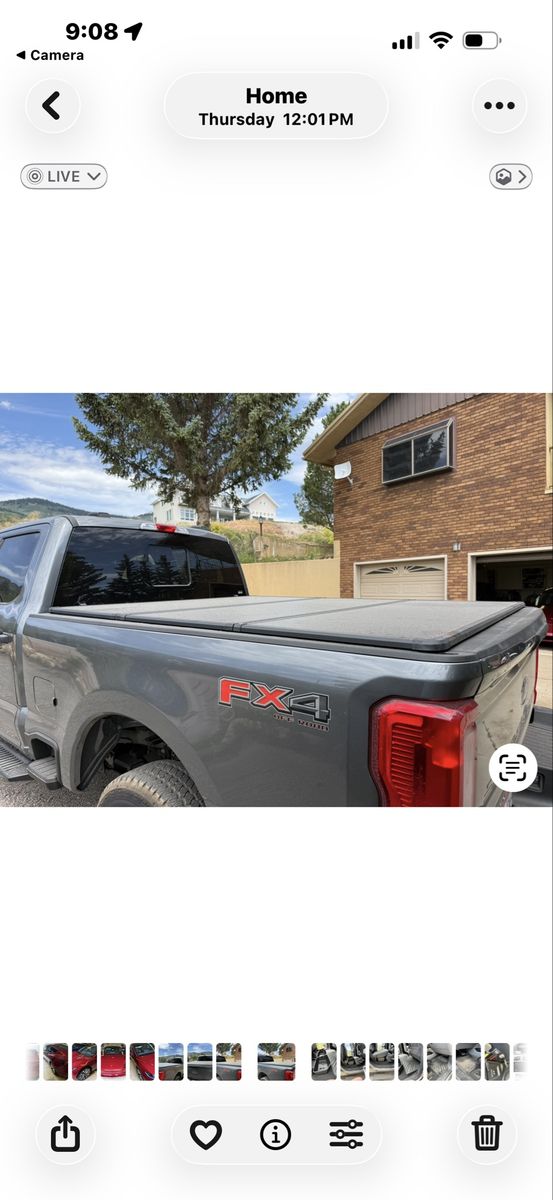 New Truck Bed Tonneau Cover, FX4 Off-Road 7 foot bed and other accessories