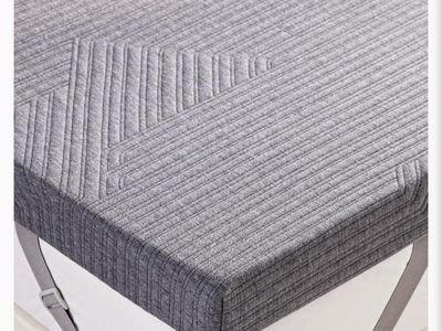 BDEUS 3.8 inch Queen Size Extra Firm Memory Foam Mattress Topper