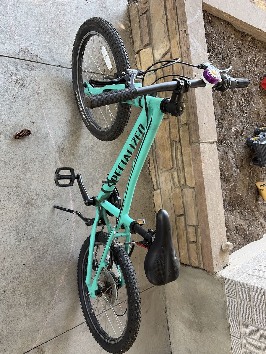 Specialized Riprock Coaster 16 Kids' Bike - Teal/Aqua, 16-inch wheels, Single Speed