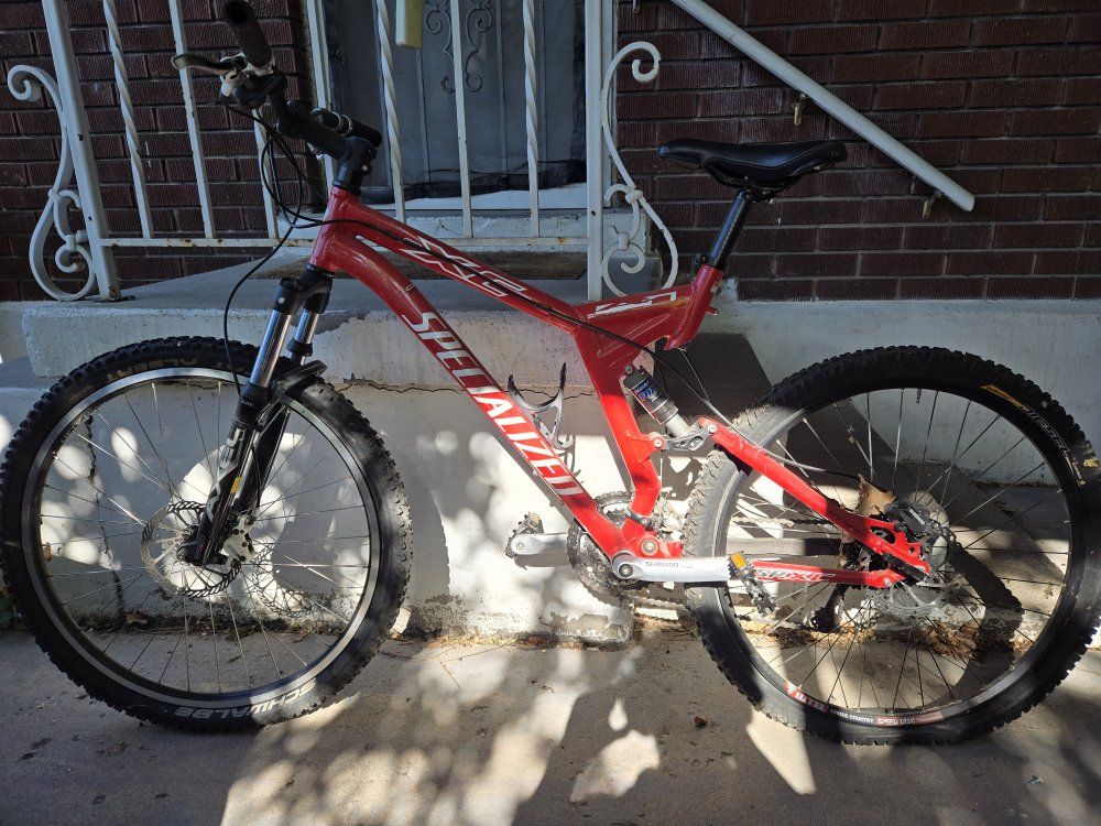Fixer Upper 2004 Specialized FSR XC Pro Disc Full Suspension Mountain Bike