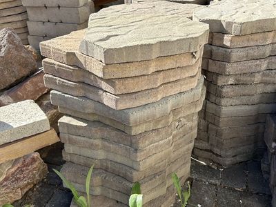 Interconnecting Pavers - 104 Total