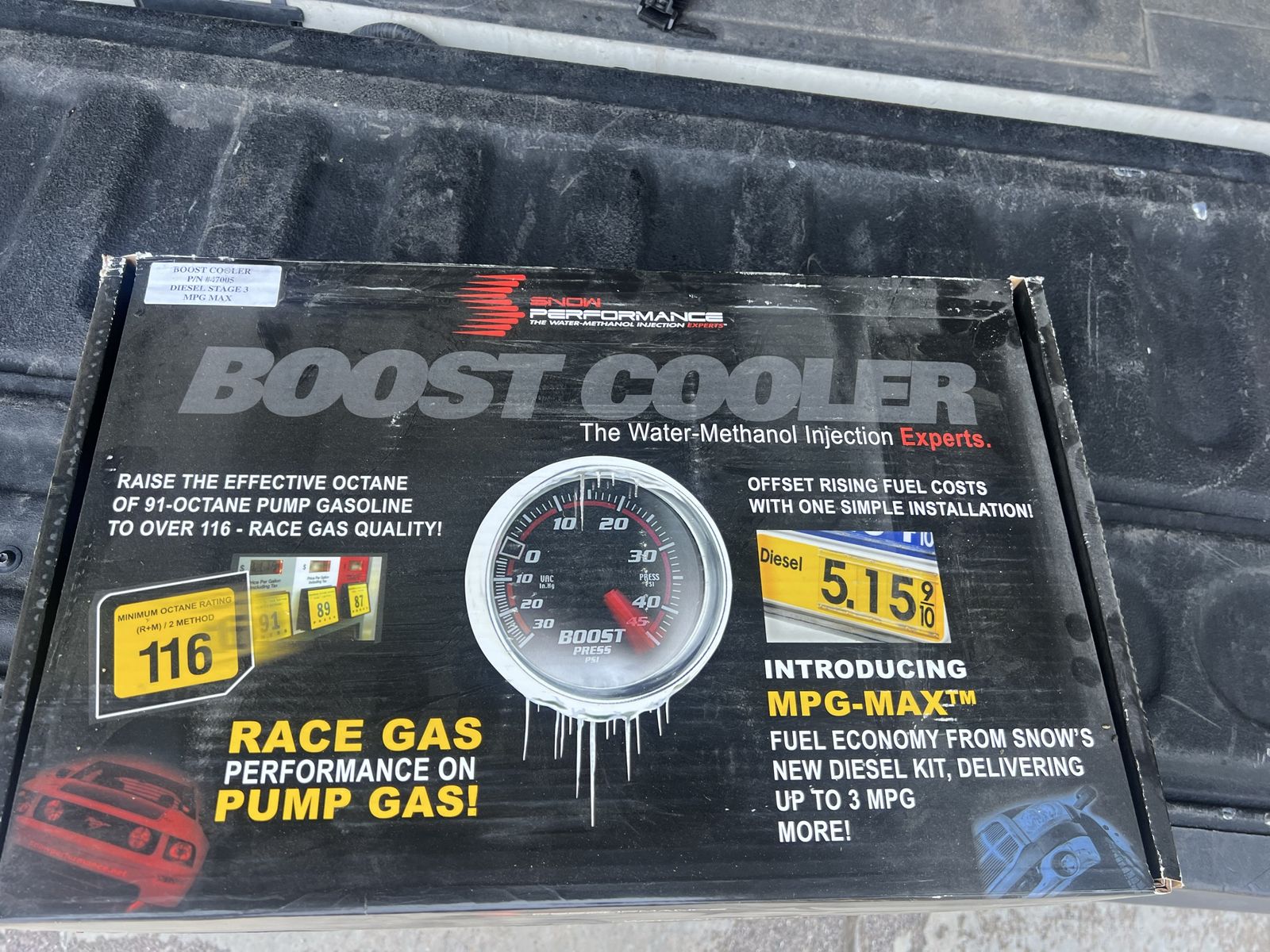 Snow Performance Boost Cooler Diesel Water-Methanol Injection Kit MPG-MAX Diesel Stage 3