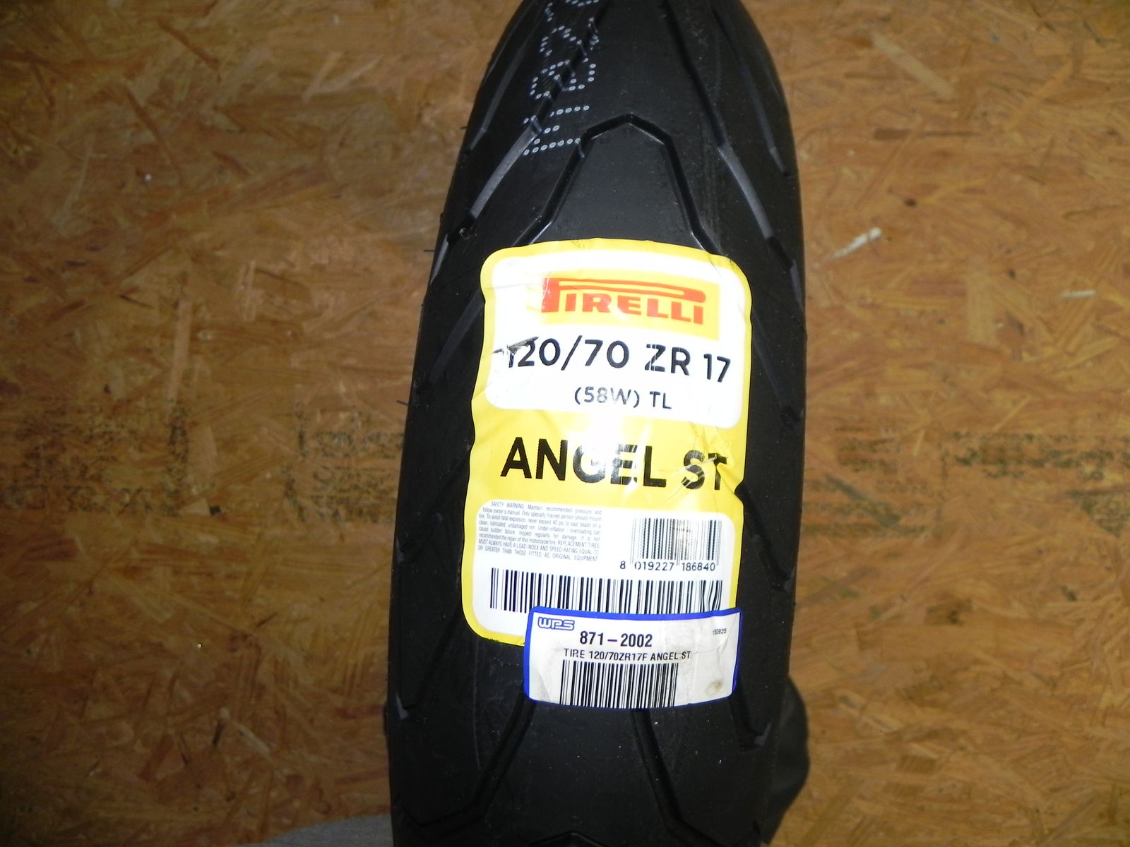 PIRELLI ANGEL ST  120/70-ZR17 180/55-ZR 17 Dual Compound Front & Rear motorcycle tire set