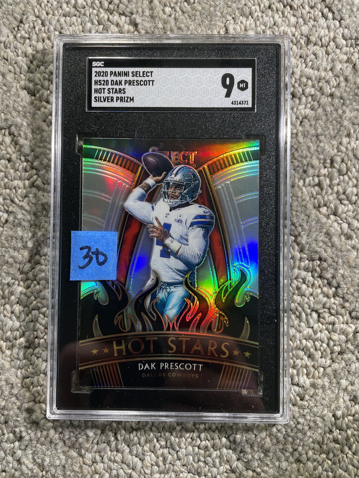 Dak Prescott graded slab