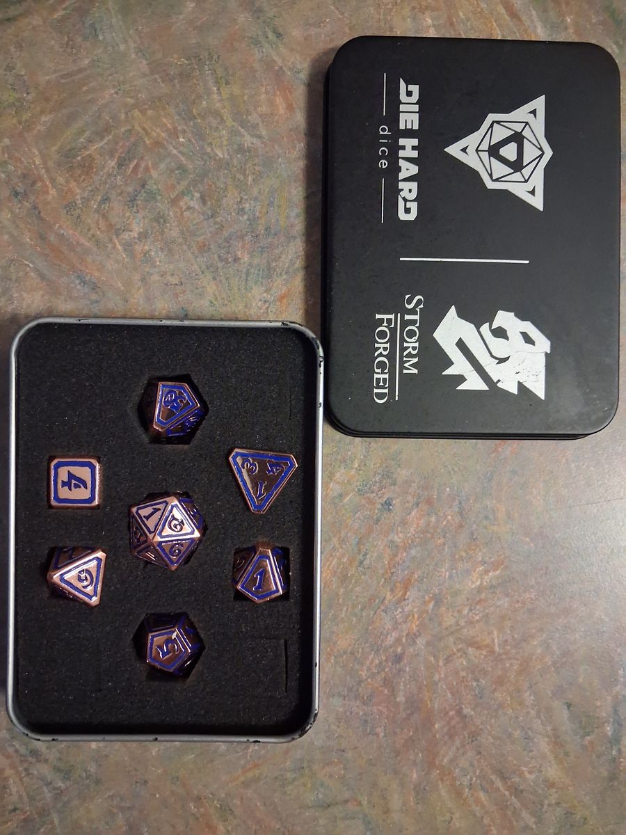 Metal Storm Forged dice