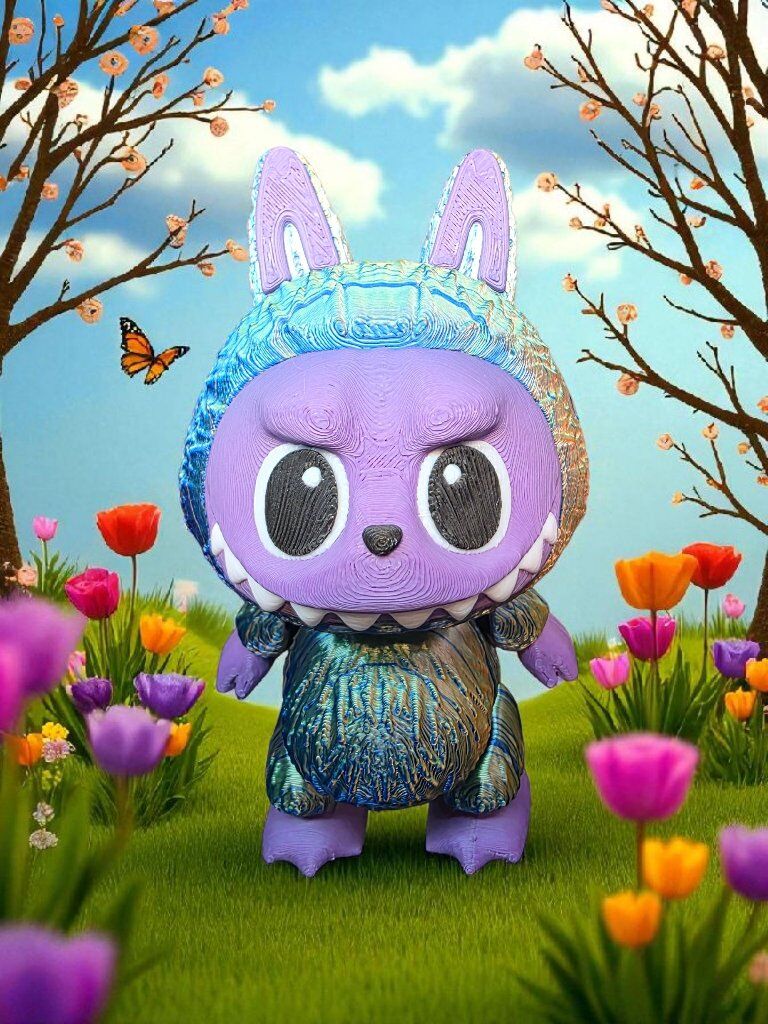Labubu 3d Printed