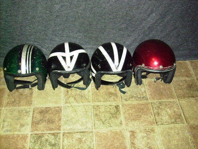 Vintage Motorcycle Helmets