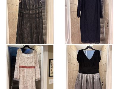 Women’s Formal Dresses 1X, 18 and 22 See Description
