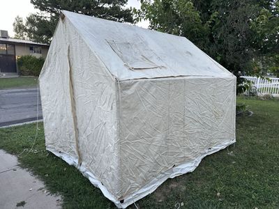 8x10 Wall Tent with Stove Pipe Insert