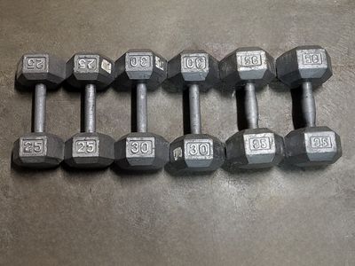 dumbbells 180 pounds