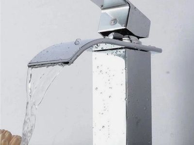Chrome Waterfall Bathroom Faucet Single Handle (Multiple Available)