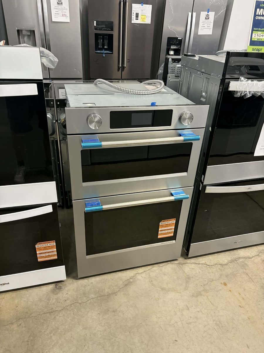 NEW KITCHENAID MICROWAVE WALL OVEN COMBO IN STAINLESS