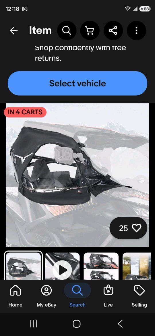 kemi Moto soft windows for a 2020 to 2024 Cf Moto ZFORCE 950 TRAIL