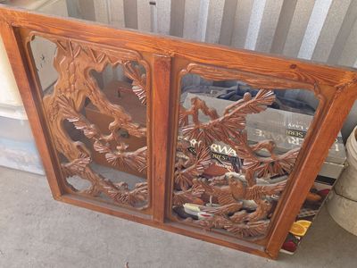 Vintage Japanese Ranma/transom screen