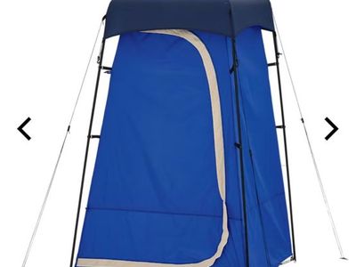 Camping shower tent