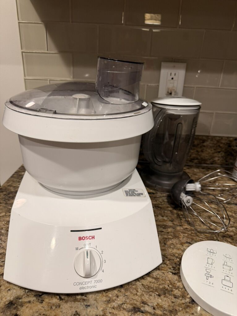 Bosch Mixer With Blender
