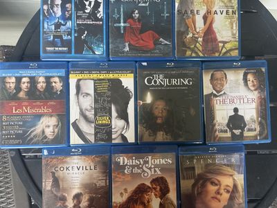 Assorted Blu-ray Movies Lot - The Conjuring, Les Misérables, Safe Haven & More: $3 each