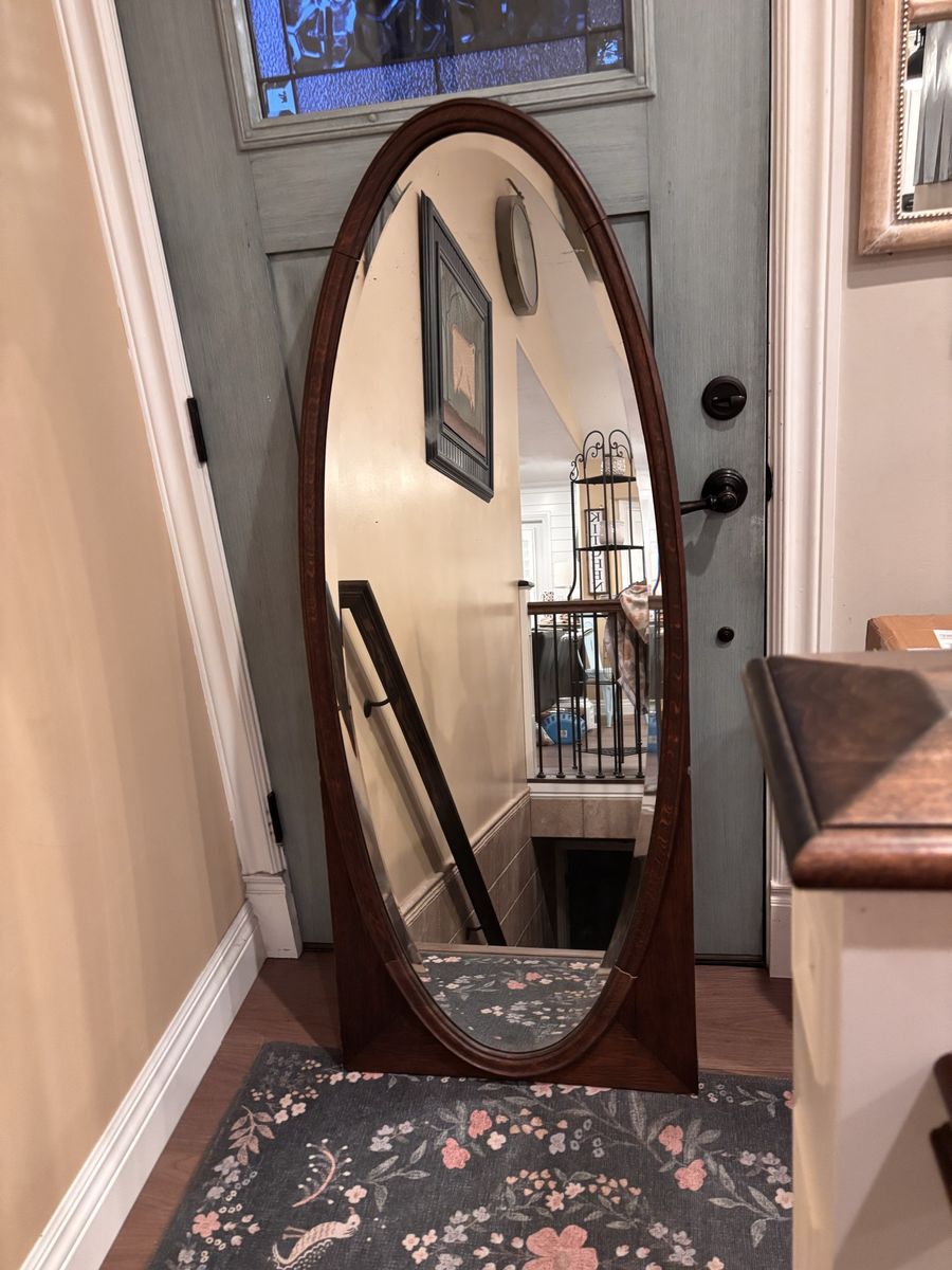 Beautiful 1930’s Antique Mirror Original Glass