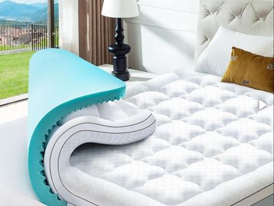 NEW Choc Chick 3.5" Memory Foam Mattress Topper Twin Size
