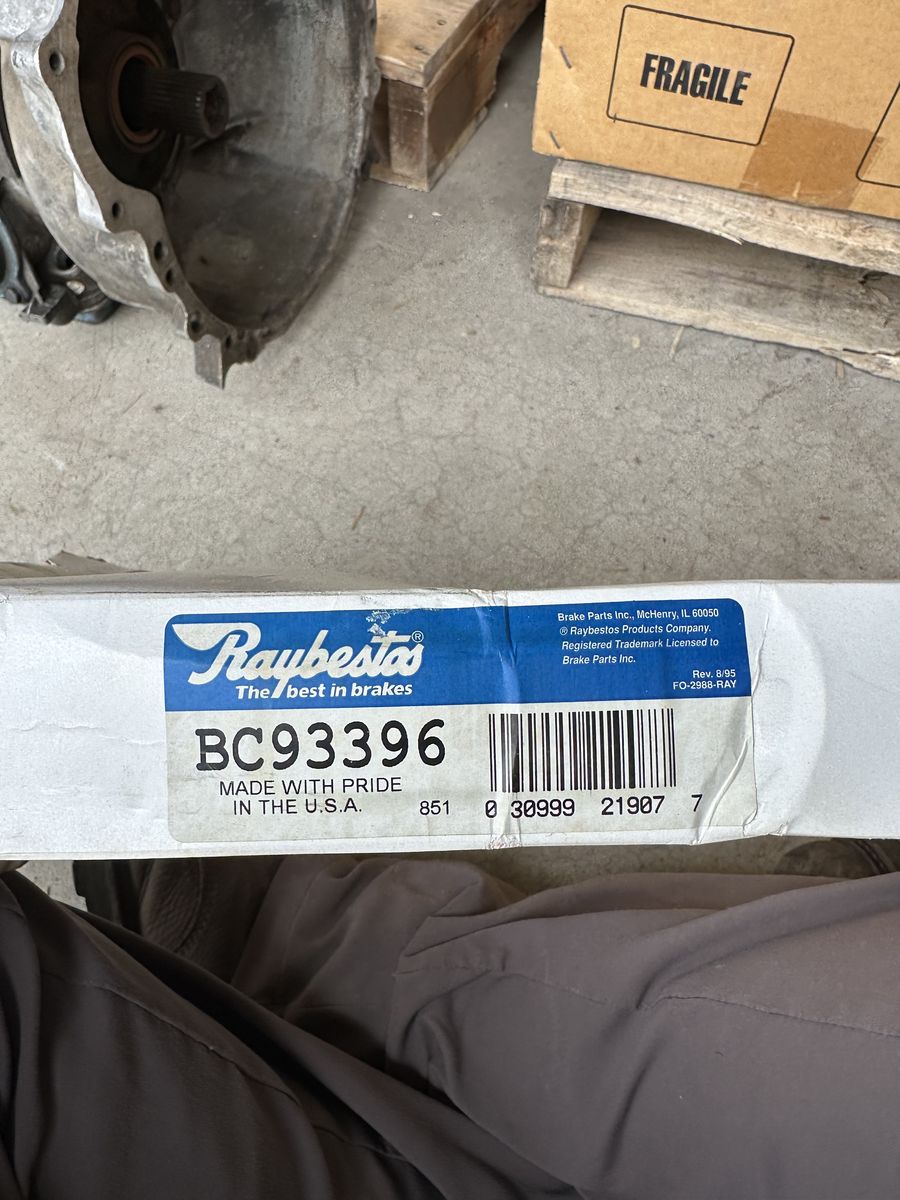 Raybestos Jeep Parking Brake Line