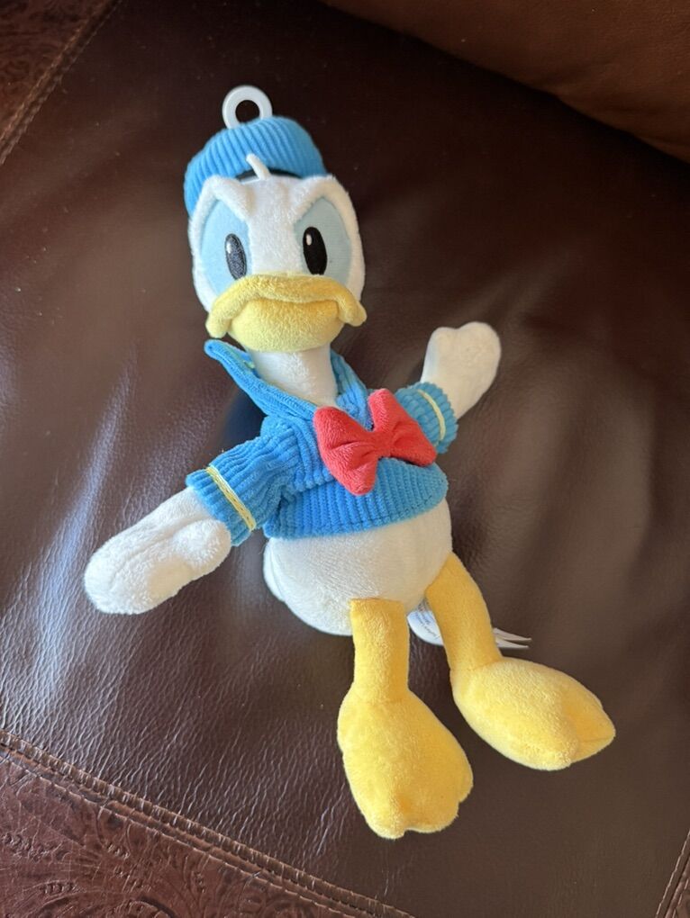 Disney brand Donald Duck stuffed animal 11”