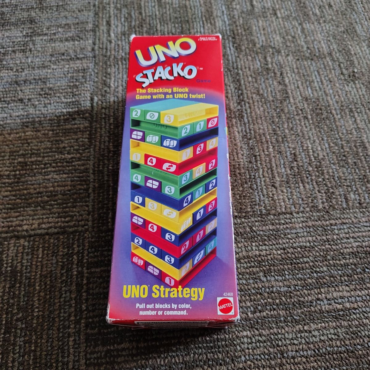 1999 UNO Stacko game (Vintage)