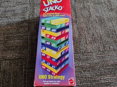 1999 UNO Stacko game (Vintage)