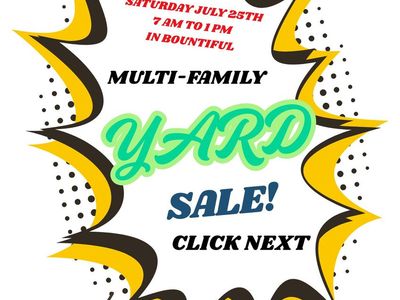 MULTI-FAMILY YARD SALE! IT'S CHRISTMAS IN JULY!