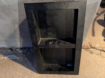 Novalinea 25 x 17 double shower niche