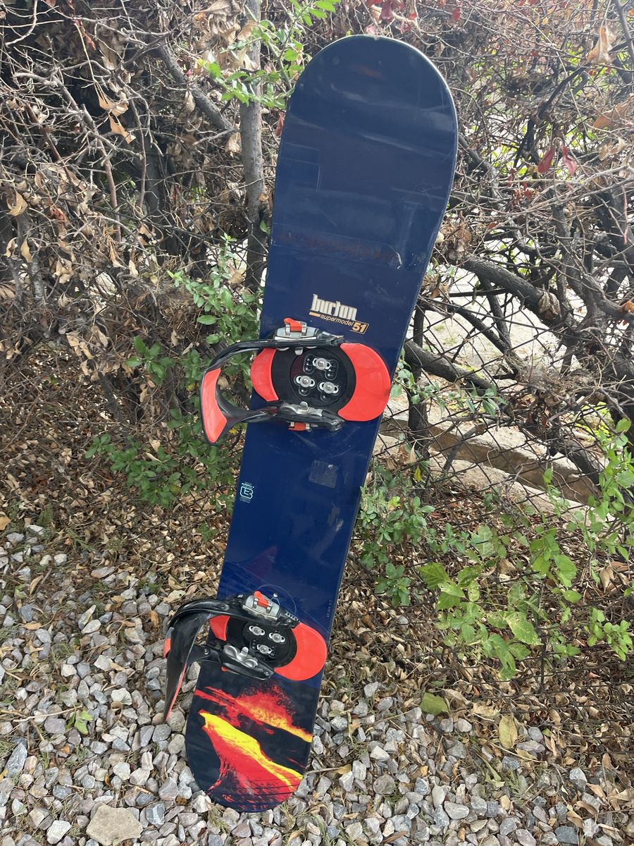 Burton Snowboard 151cm Snap in bindings