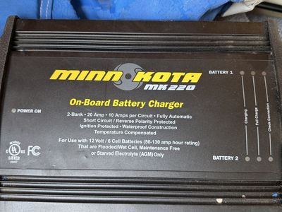 Minn Kota 12 volt charger