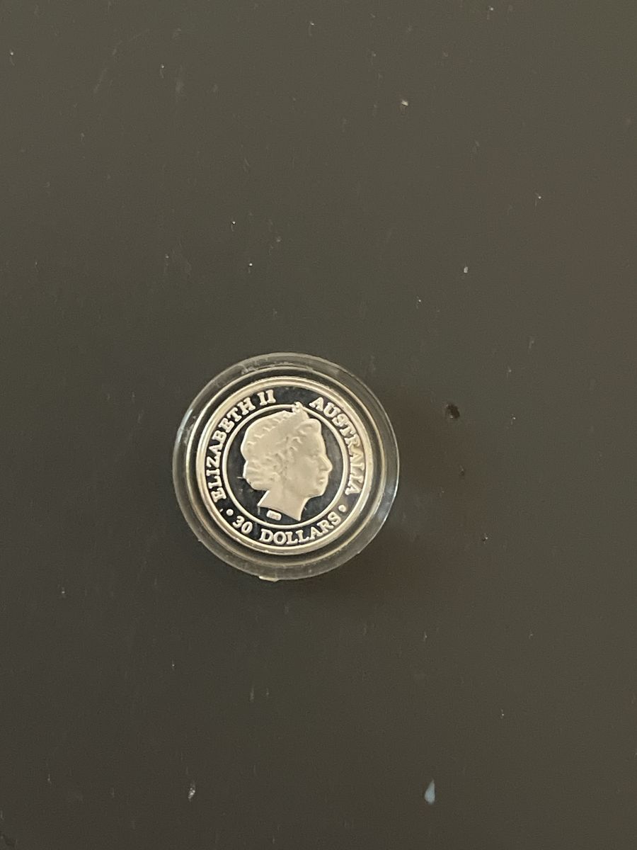 Australia Kookaburra 1 gram Silver Coin (1992-2012) - Mint State