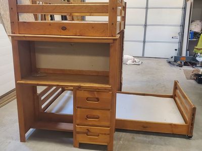 Desk drawers Bunk Bed