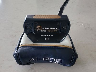NEW-Odyssey Ai-One Milled Three T S Putter 35in