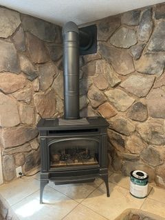 Lopi Gas Stove - free standing