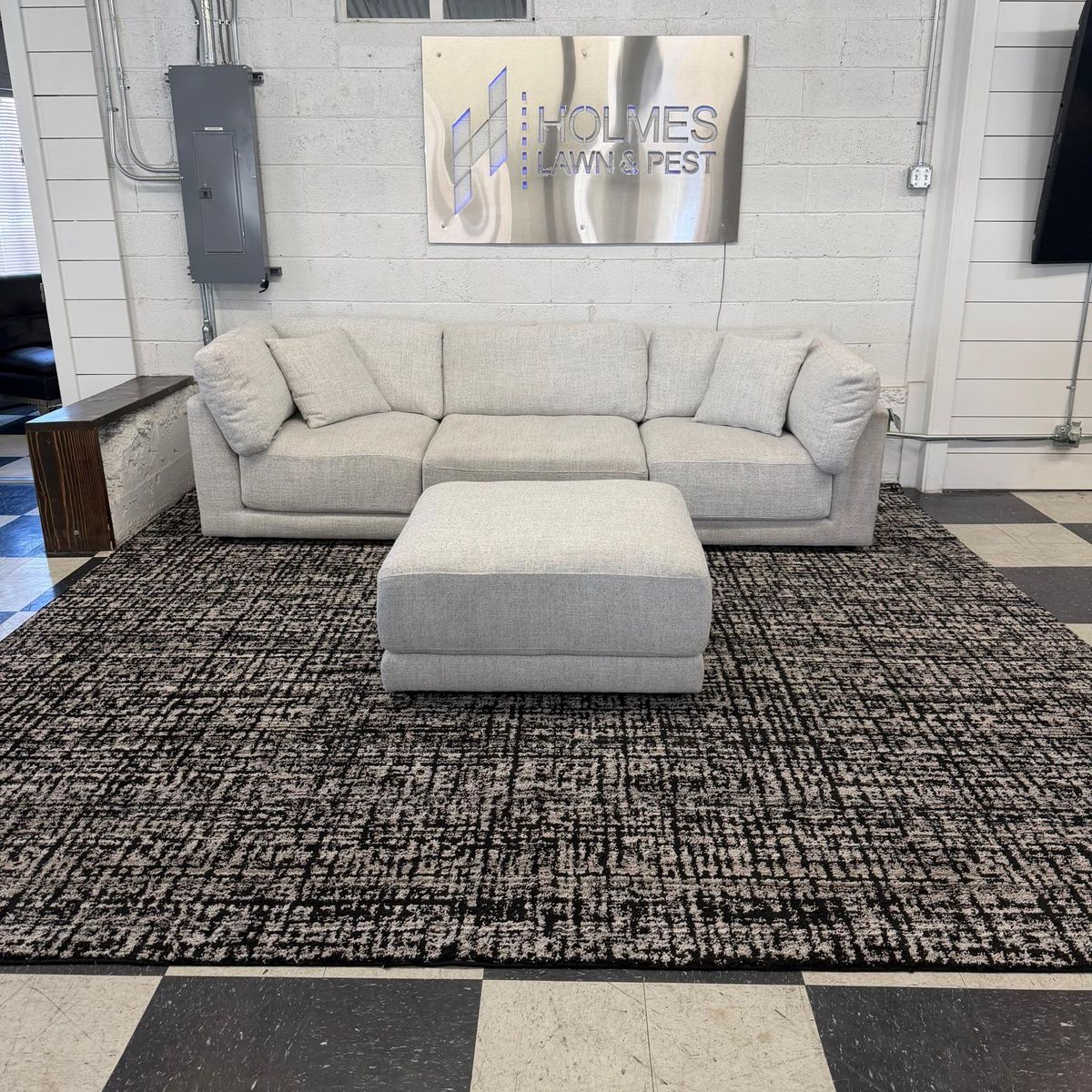 COSTCO DAYNA 4-PIECE FABRIC MODULAR SECTIONAL!