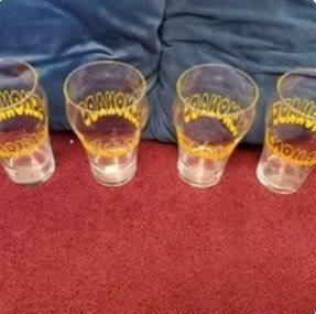 4 Vintage Lemonade cups from Lagoon