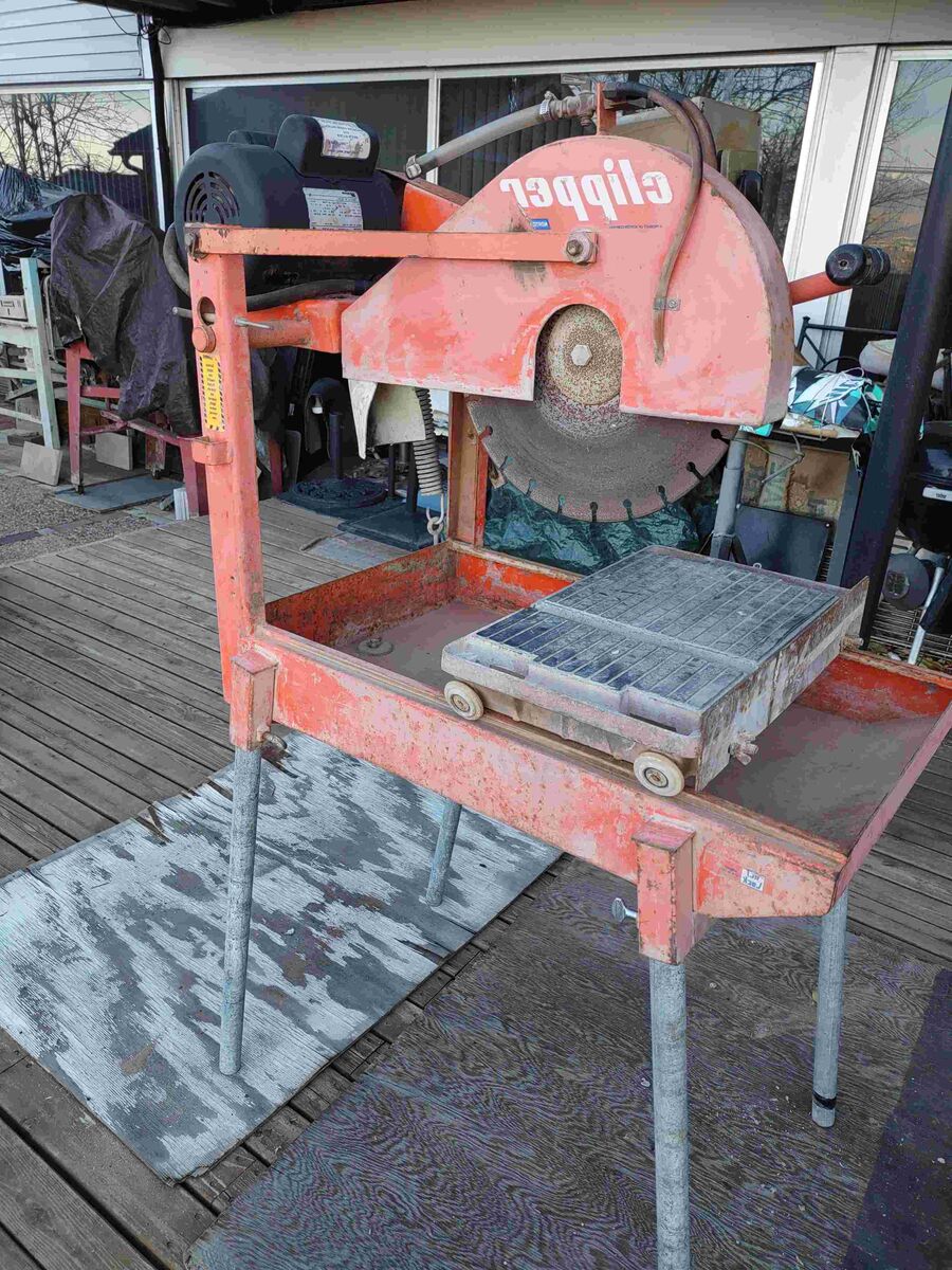 14" NORTON Clipper Blockbuster Brick & Stone Saw