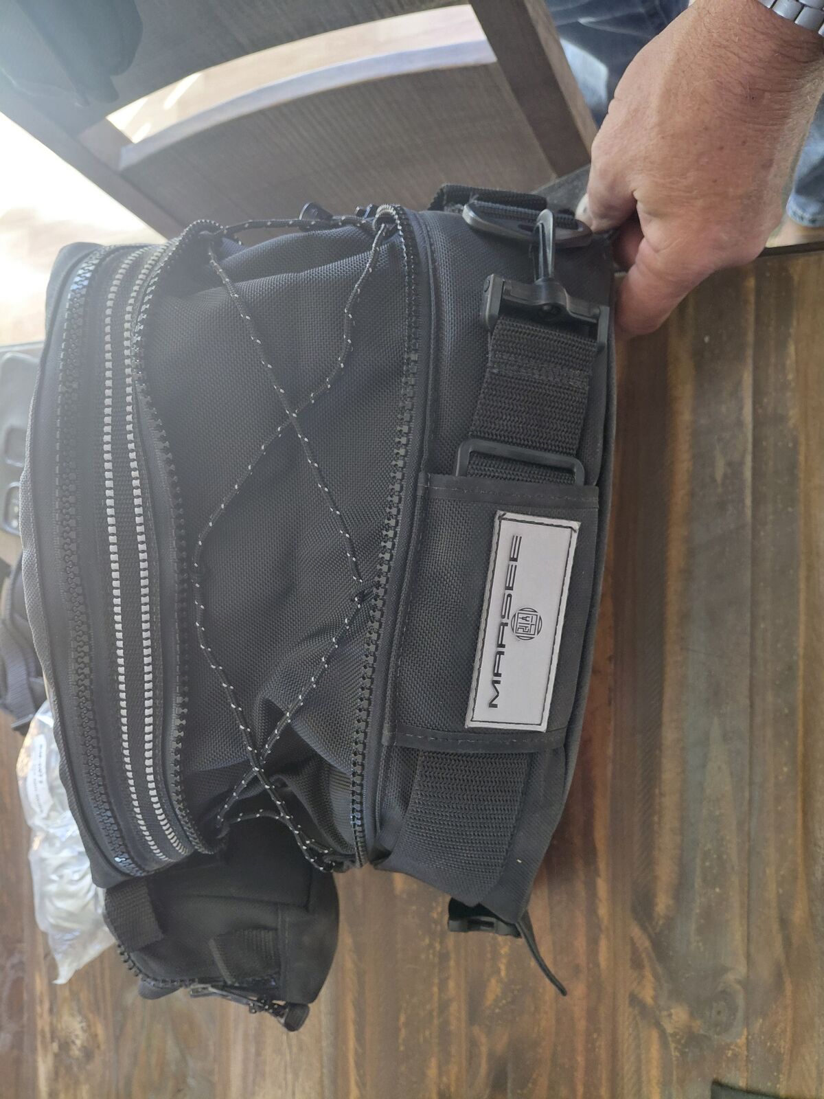 Marsee Motorcycle Tank Bag-Expandable