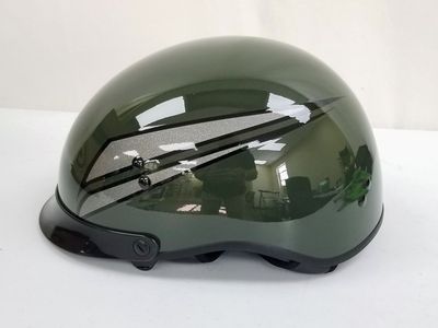 GMAX HH-65 Medium Helmet, Green/Silver (72-5674M)